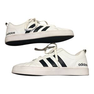 Adidas White and Black VS Pace Sneakers